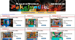 Desktop Screenshot of castillospekelandia.net